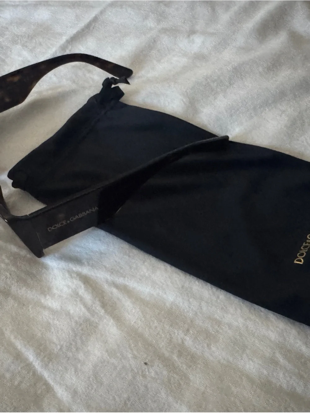 Dolce & Gabbana Havana Brown Square Sunglasses Made in Italy